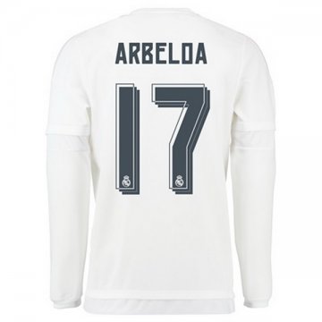 Achat / Vente Maillot Real Madrid Manche Longue Arbeloa Domicile 2015 2016