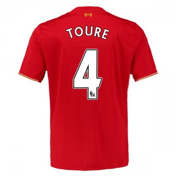 Acheter Nouveau Maillot Liverpool Toure Domicile 2015 2016