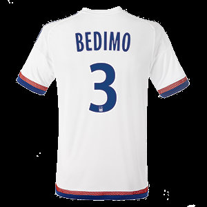 Authentique Maillot Lyon Bedimo Domicile 2015 2016