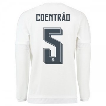 Boutique Maillot Real Madrid Manche Longue Coentrao Domicile 2015 2016