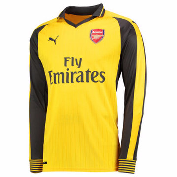 Boutique Officielle Maillot Arsenal Manche Longue Exterieur 2016 2017