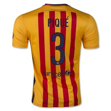 Collection Maillot Barcelone Pique Exterieur 2015 2016