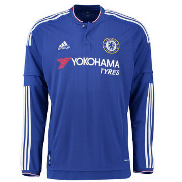 En Ligne Maillot Chelsea Manche Longue Domicile 2015 2016