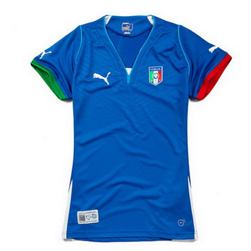 La Collection Maillot Italie Femme Domicile 2013-2014