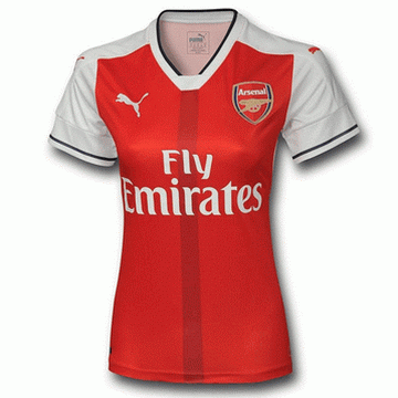 La Nouvelle Maillot Arsenal Femme Domicile 2016 2017