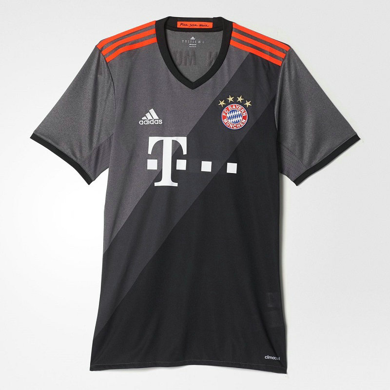 La Nouvelle Maillot Bayern Munich Exterieur 2016 2017