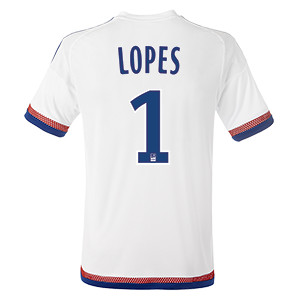 Le Nouveau Maillot Lyon Lopes Domicile 2015 2016