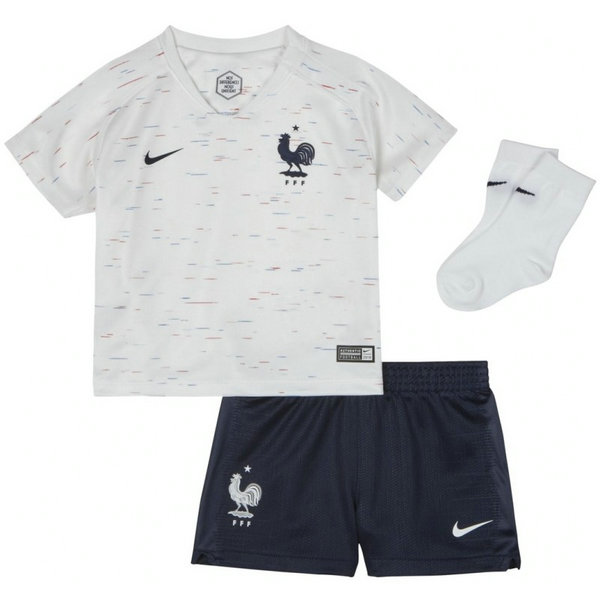 Ensemble Equipe de France Enfant 2018/2019 Coupe du Monde Maillot Short  Chaussettes Third