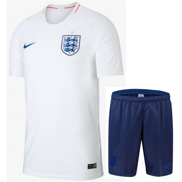 2018 2019 Ensemble Foot Enfant Angleterre Maillot Short Coupe Du Monde Domicile