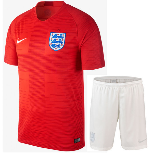 2018 2019 Ensemble Foot Enfant Angleterre Maillot Short Coupe Du Monde Extérieur