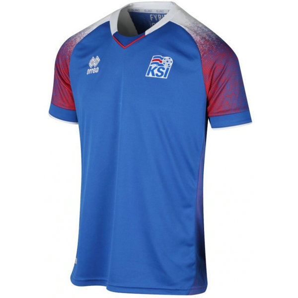 2018 2019 Homme Maillot Equipe de Islande Domicile Coupe Du Monde