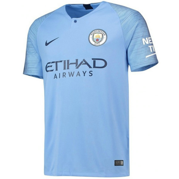 2018 2019 Homme Maillot Manchester City Domicile