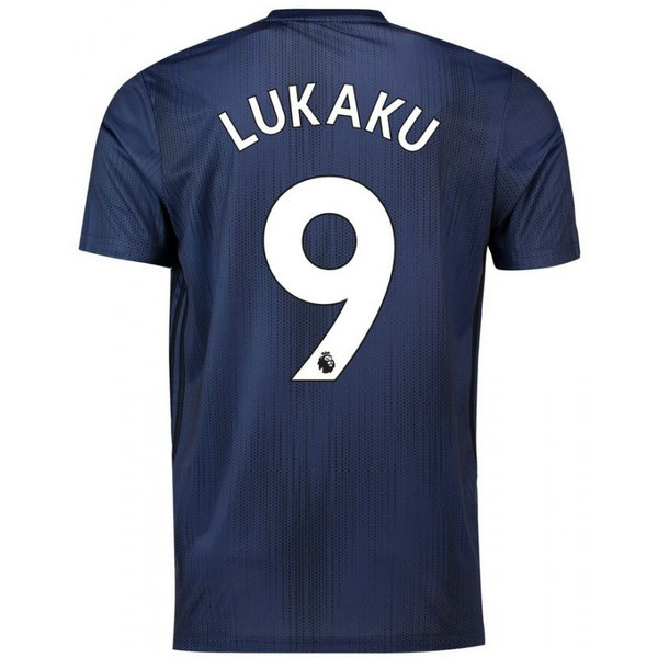 2018 2019 Homme Maillot Manchester United LUKAKU Third