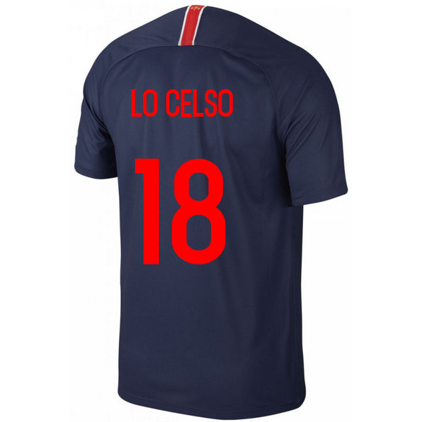 2018 2019 Homme Maillot PSG LO CELSO Paris Saint Germain Domicile