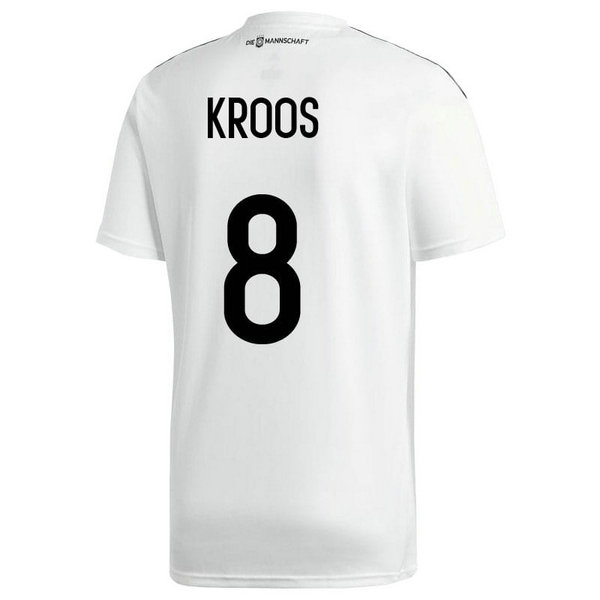 2018 2019 Homme Maillot de Foot Allemagne KROOS Coupe du Monde Domicile