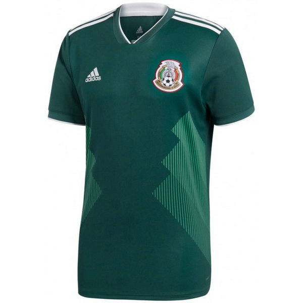 2018 2019 Homme Maillot de Foot Mexique Coupe du Monde Domicile