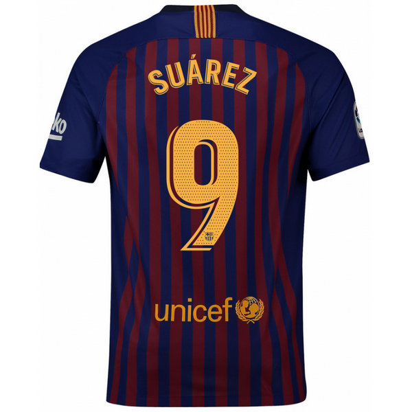 2018 2019 Maillot Barcelone Enfant SUAREZ Domicile