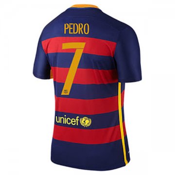 Magasin Maillot Barcelone Pedro Domicile 2015 2016