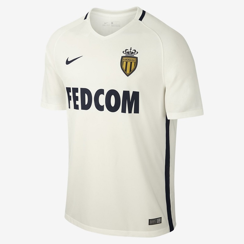 Maillot As Monaco Abidal Exterieur 2016 2017 Rabais Paris