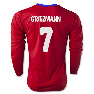 Maillot Atletico De Madrid Ml Griezmann Domicile 2015 2016