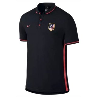 Maillot Atletico De Madrid Polo Bleu Fonce 2016 Pas Cher