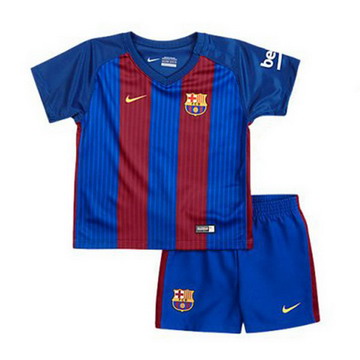 Maillot Barcelone Enfant Domicile 2016 2017 Rabais Boutique Paris