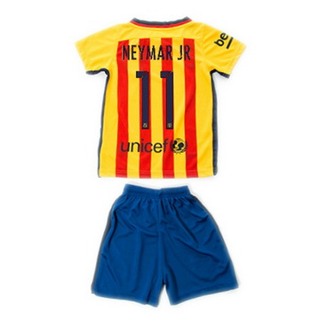 Maillot Barcelone Enfant Neymar Jr Exterieur 2015 2016 Pas Cher Lyon