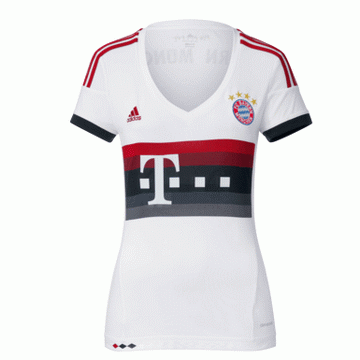 Maillot Bayern Munich Femme Exterieur 2015 2016 Rabais Paris