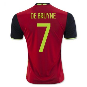 Maillot Belgique De Bruyne Domicile Euro 2016 à Prix Bas