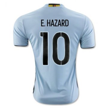 Maillot Belgique E Hazard Exterieur Euro 2016 Achat à Prix Bas