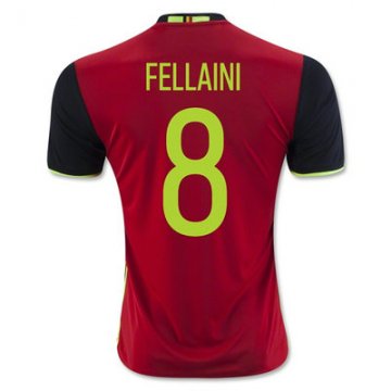 Maillot Belgique Fellaini Domicile Euro 2016 Collection Pas Cher