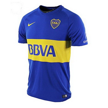 Maillot Boca Juniors Domicile 2015 2016 la Vente à Bas Prix