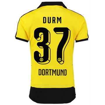 Maillot Borussia Dortmund Durm Domicile 2015 2016 Soldes Cannes