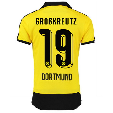 Maillot Borussia Dortmund Grobkreutz Domicile 2015 2016 Magasin France