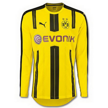 Maillot Borussia Dortmund Manche Longue Domicile 2016 2017 Pas Cher Lyon