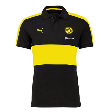 Maillot Borussia Dortmund Polo Noir 2016 2017 Pas Cher Marseille