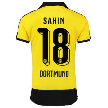 Maillot Borussia Dortmund Sahin Domicile 2015 2016 Soldes Paris