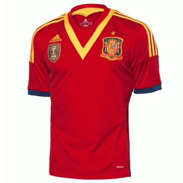 Maillot Espagne Domicile 2013-2014 à Petit Prix