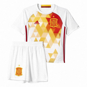 Maillot Espagne Enfant Exterieur Euro 2016 France