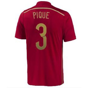 Maillot Espagne Pique Domicile 2014 2015 En Ligne