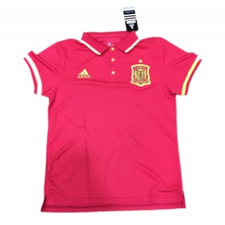 Maillot Espagne Polo Rouge 2016 2017 Faire Une Remise