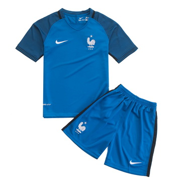 Maillot France Enfant Domicile Euro 2016 Paris Vente En Ligne