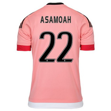 Maillot Juventus Asamoah Exterieur 2015 2016 Pas Cher en Promo