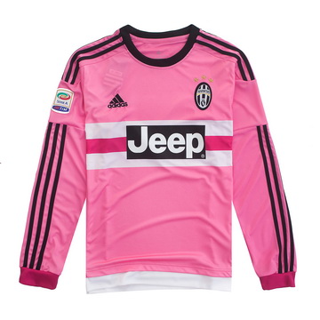 Maillot Juventus Manche Longue Exterieur 2015 2016 Collection Pas Cher