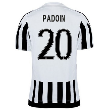 Maillot Juventus Paddoin Domicile 2015 2016 Pas Cher Nice