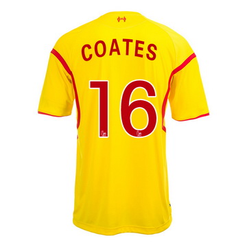 Maillot Liverpool Coates Exterieur 2014 2015 Réduction En Ligne