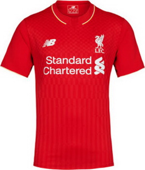 Maillot Liverpool Domicile 2015 2016 Pas Cher France