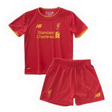 Maillot Liverpool Enfant Domicile 2016 2017 Soldes Promo En Ligne