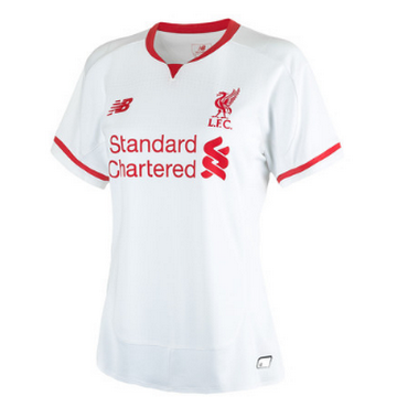 Maillot Liverpool Femme Exterieur 2015 2016 à Prix Avantageux