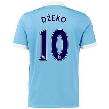 Maillot Manchester City Dzeko Domicile 2015 2016 Prix En Gros